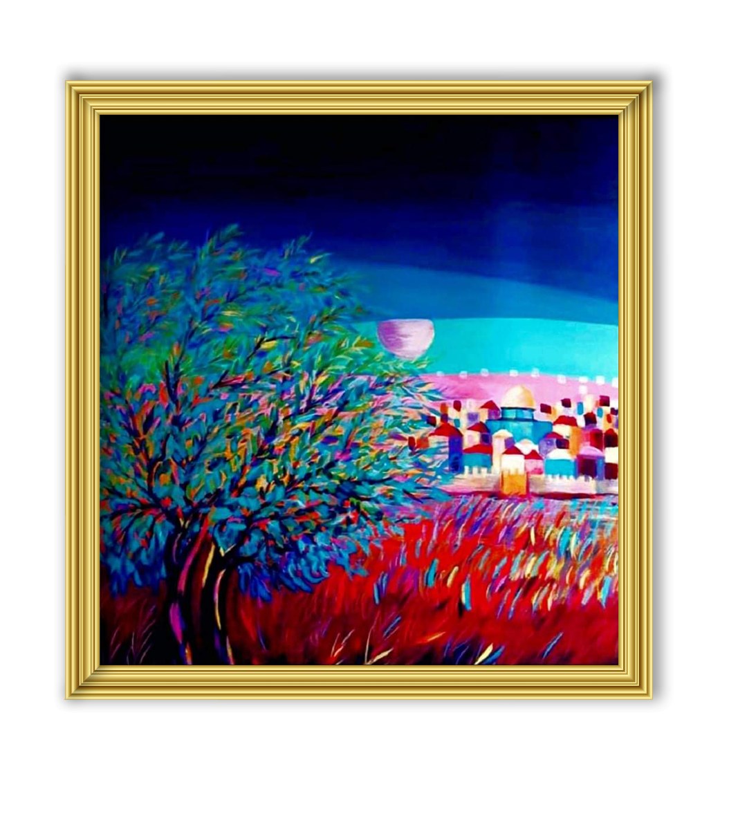 Jerusalem And Olives