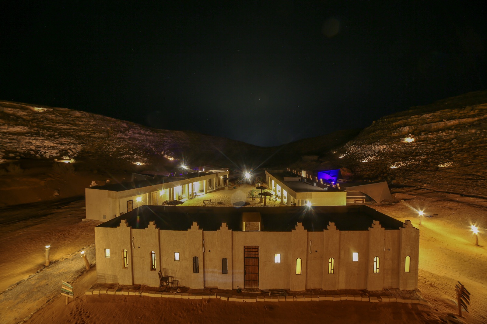 Restaurant in Sinam Camp Wadi Rum