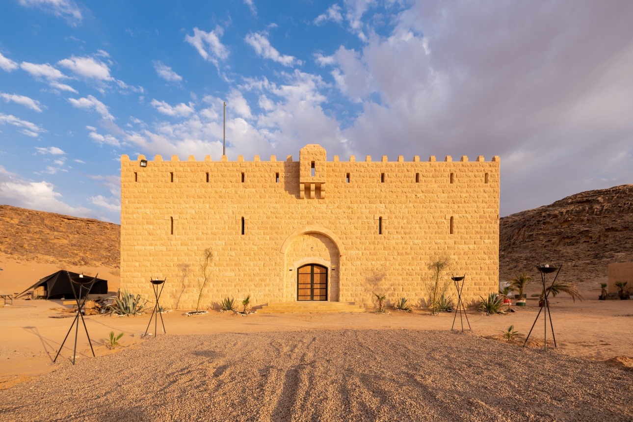 Restaurant in Sinam Camp Wadi Rum