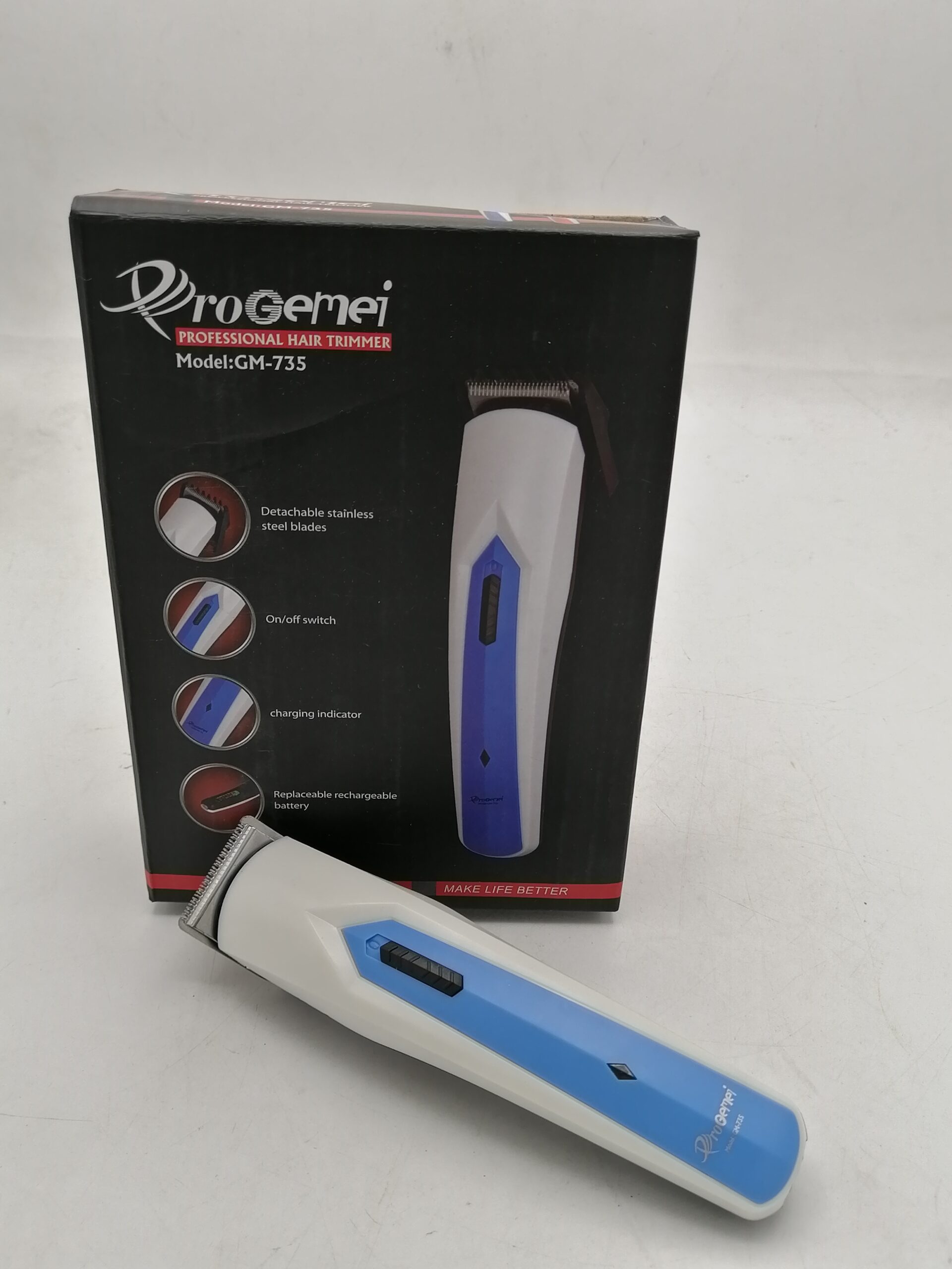 ماكينة حلاقة GM735 razor ترميز